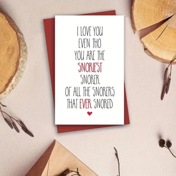 Valentine's Day or Anniversary Funny Card - 8" x 5" - Picture 5 of 6